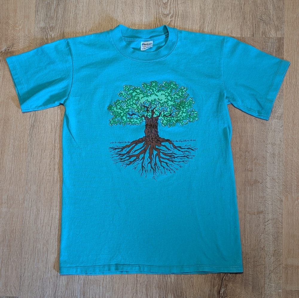 Vintage Stedman 90s Graphic Tree Of Life T-Shirt